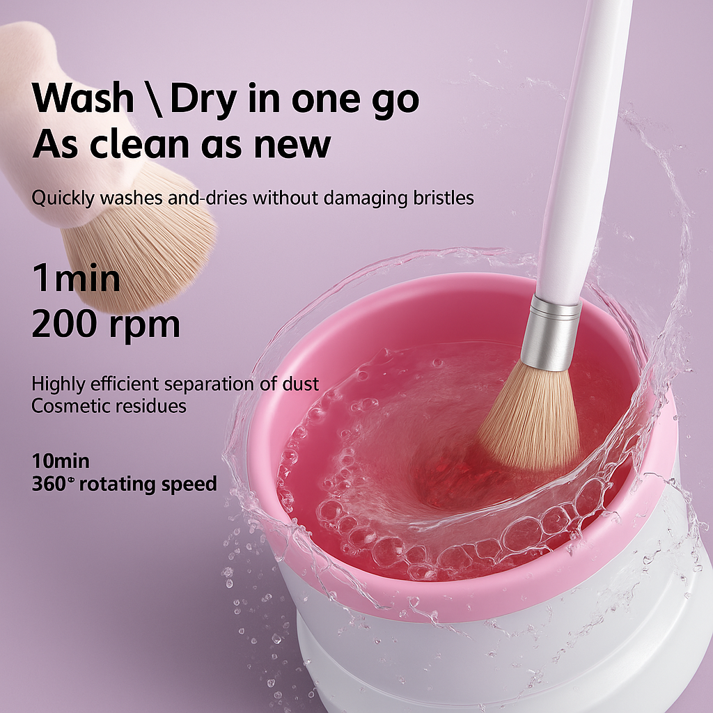 Electric Makeup Brush Cleaner